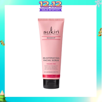 SUKIN Rejuvenating Facial Scrub Rosehip (125ml)