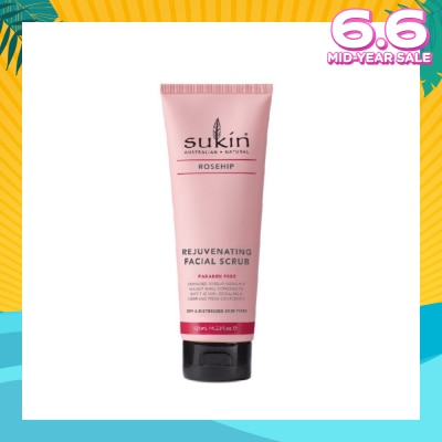 SUKIN Rejuvenating Facial Scrub Rosehip (125ml)
