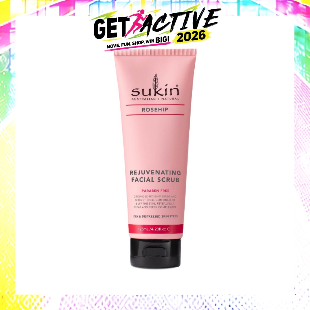 Rejuvenating Facial Scrub Rosehip (125ml) image
