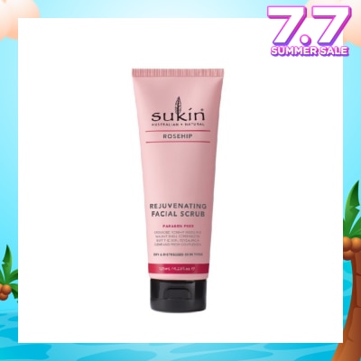SUKIN Rejuvenating Facial Scrub Rosehip (125ml)