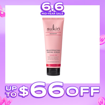 SUKIN - Rejuvenating Facial Scrub Rosehip (125ml)