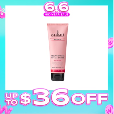 SUKIN - Rejuvenating Facial Scrub Rosehip (125ml)