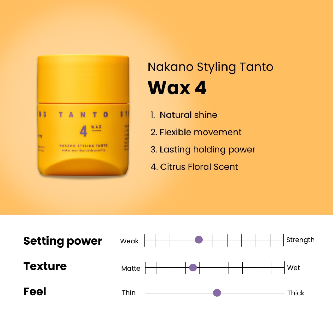Styling Tanto Wax 4 90g