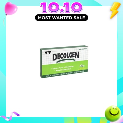 DECOLGEN Non Drowse 20's caplets image