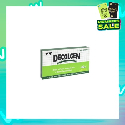 DECOLGEN Non Drowse 20's caplets