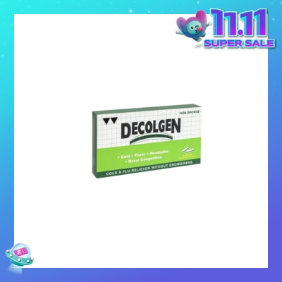 DECOLGEN Non Drowse 20's caplets