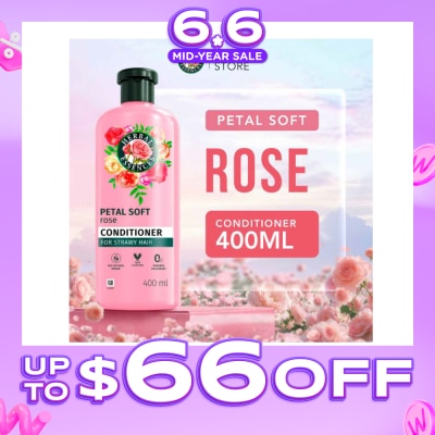 HERBAL ESSENCES - Rose Petal Soft Conditioner 400ml