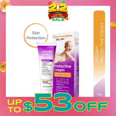 SMITH & NEPHEW Secura Protective Cream 78g (Expiry: Nov`2026)