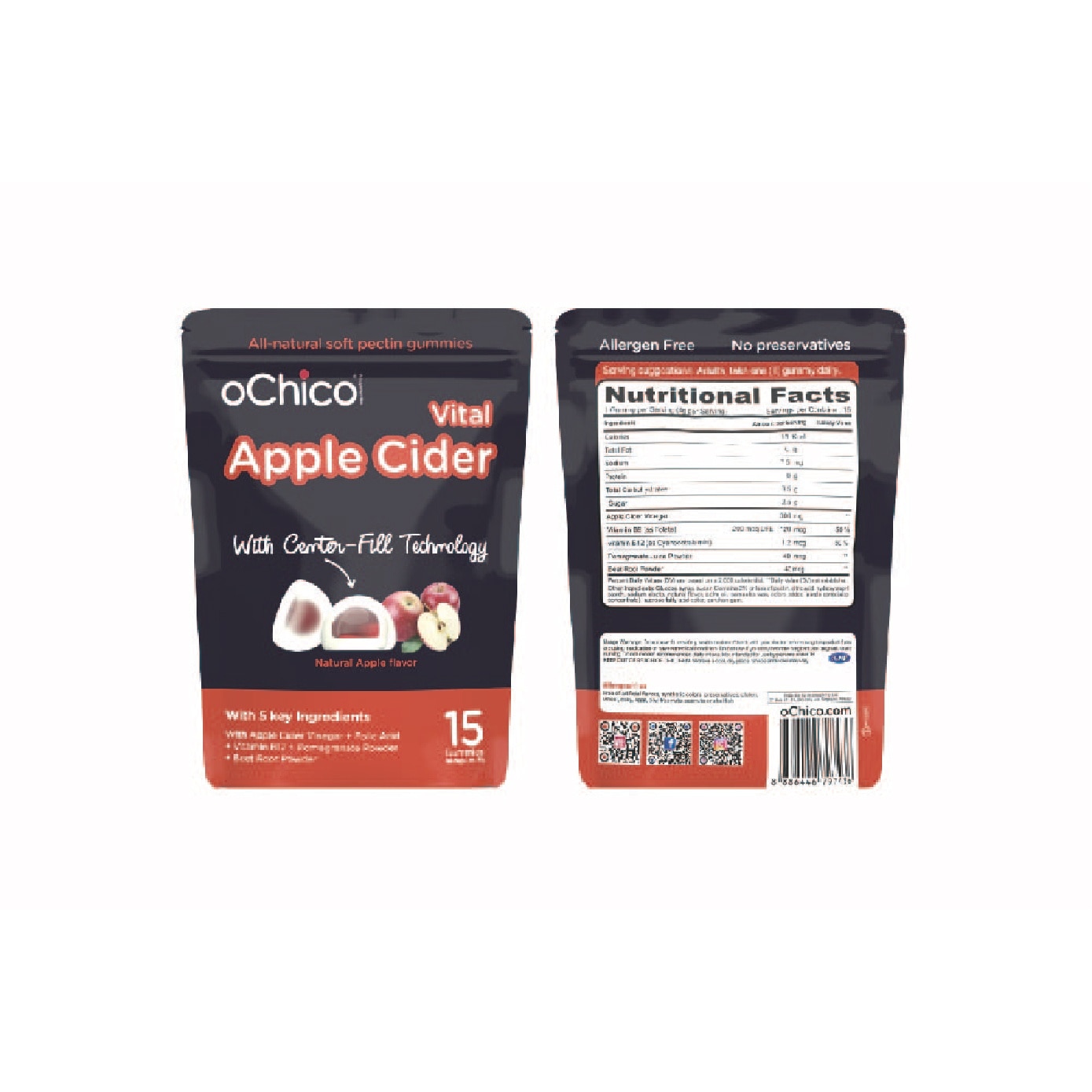 Apple Cider Vital Gummy 90s