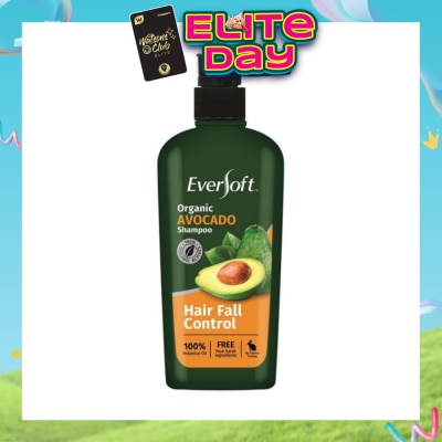 EVERSOFT - Organic Shampoo - Avocado 480ml
