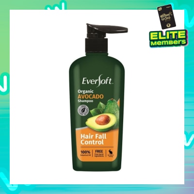 EVERSOFT Organic Shampoo - Avocado 480ml