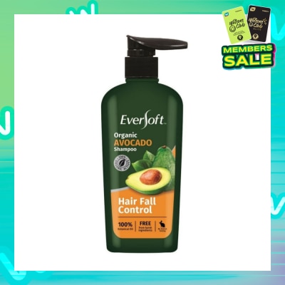 EVERSOFT Organic Shampoo - Avocado 480ml