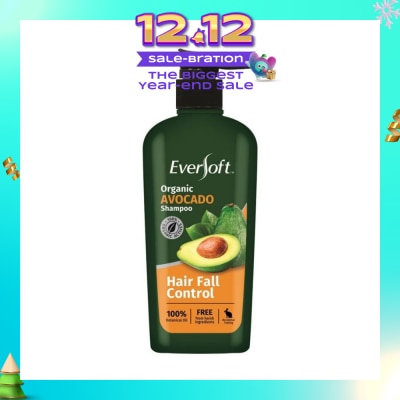 EVERSOFT Organic Shampoo - Avocado 480ml