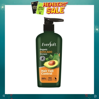 EVERSOFT - Organic Shampoo - Avocado 480ml