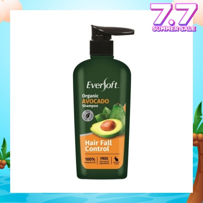 EVERSOFT Organic Shampoo - Avocado 480ml