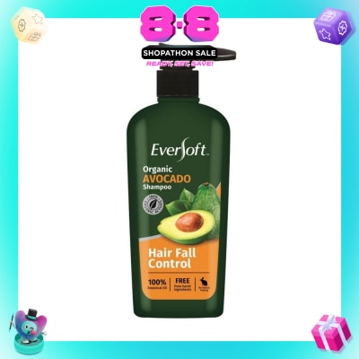 EVERSOFT - Organic Shampoo - Avocado 480ml