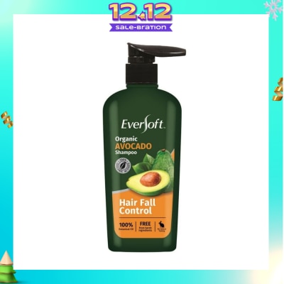EVERSOFT Organic Shampoo - Avocado 480ml