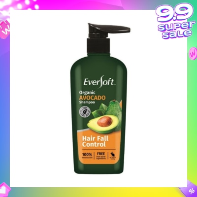 EVERSOFT Organic Shampoo - Avocado 480ml