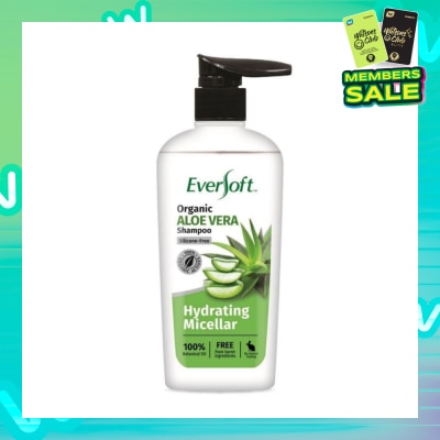EVERSOFT Organic Shampoo - Aloe Vera 480ml