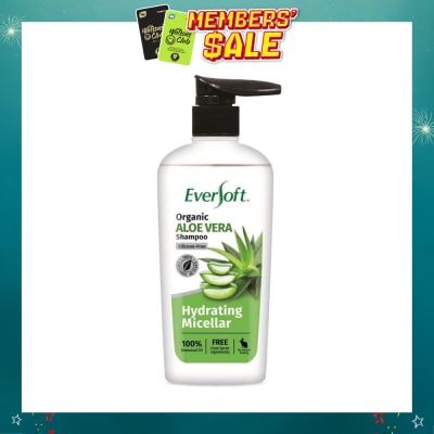 EVERSOFT - Organic Shampoo - Aloe Vera 480ml