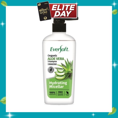 EVERSOFT Organic Shampoo Aloe Vera 480ml image