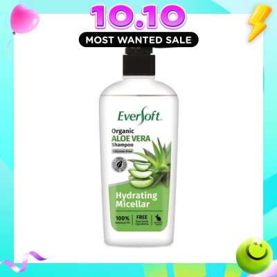 EVERSOFT Organic Shampoo Aloe Vera 480ml image