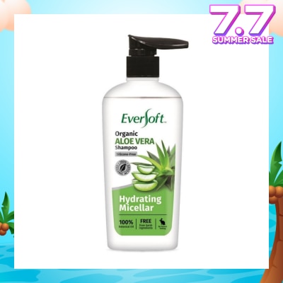 EVERSOFT Organic Shampoo - Aloe Vera 480ml