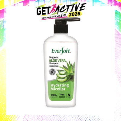 EVERSOFT - Organic Shampoo - Aloe Vera 480ml image