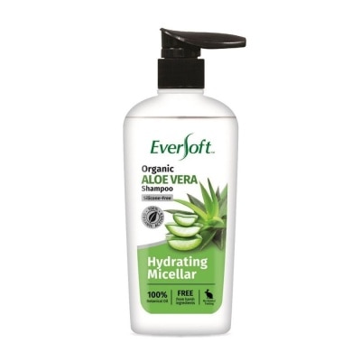 EVERSOFT Organic Shampoo - Aloe Vera 480ml