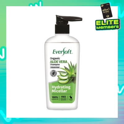 EVERSOFT Organic Shampoo - Aloe Vera 480ml