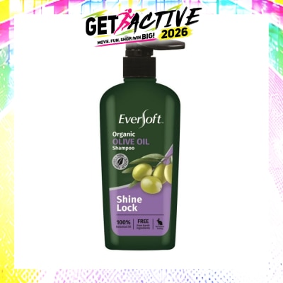 EVERSOFT - Organic Shampoo - Olive Oil 480ml image
