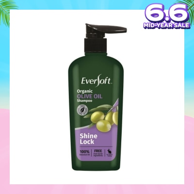 EVERSOFT Organic Shampoo - Olive Oil 480ml