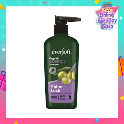 EVERSOFT Organic Shampoo - Olive Oil 480ml