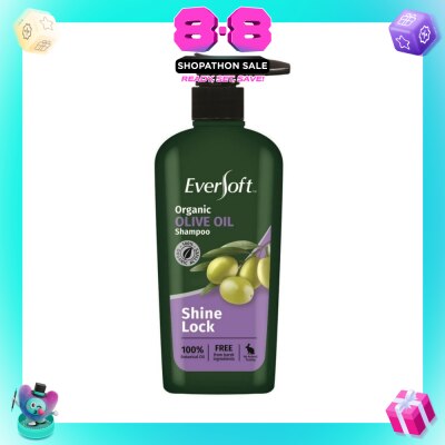 EVERSOFT - Organic Shampoo - Olive Oil 480ml
