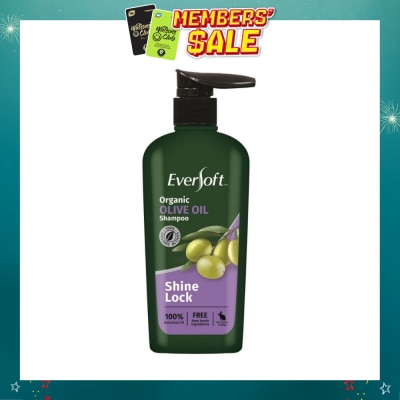 EVERSOFT - Organic Shampoo - Olive Oil 480ml