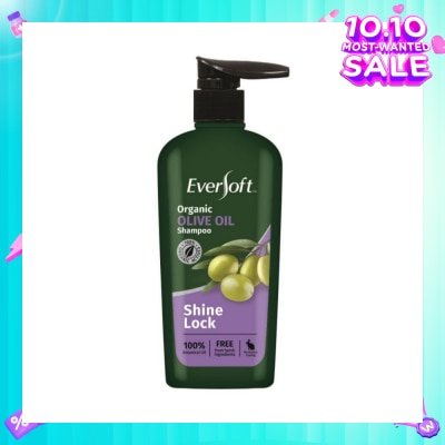 EVERSOFT Organic Shampoo - Olive Oil 480ml