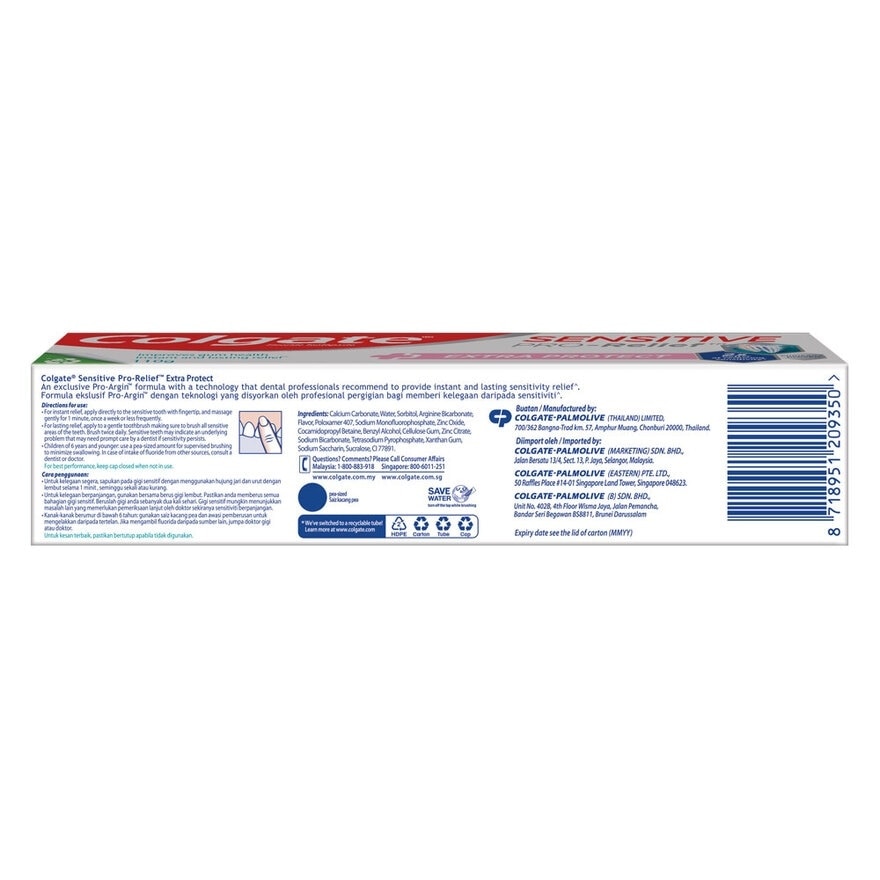 Sensitive Pro Relief Smart White 110g