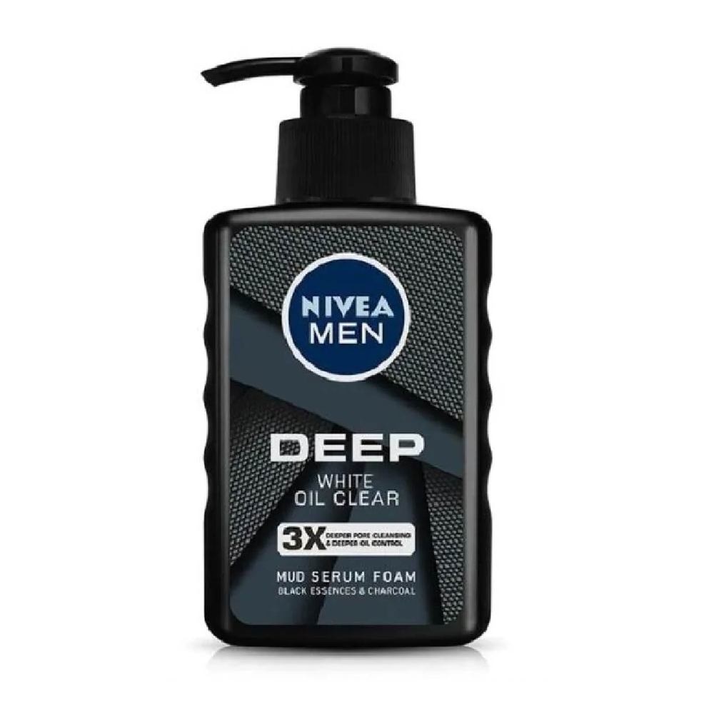 Men Deep Mud Serum Cleansing Foam 150ml