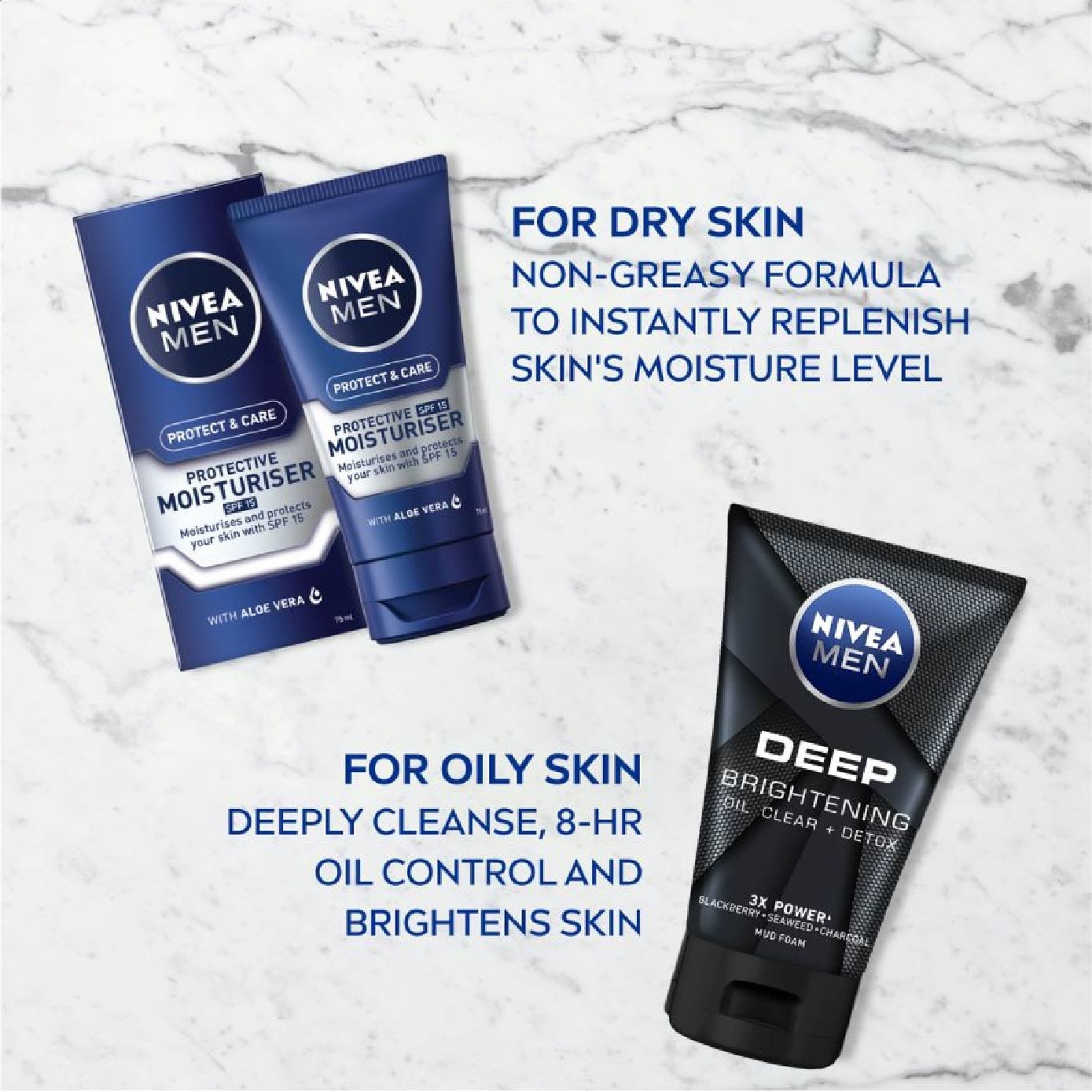 Men Deep Mud Serum Cleansing Foam 150ml