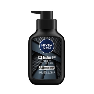 NIVEA Men Deep Mud Serum Cleansing Foam 150ml