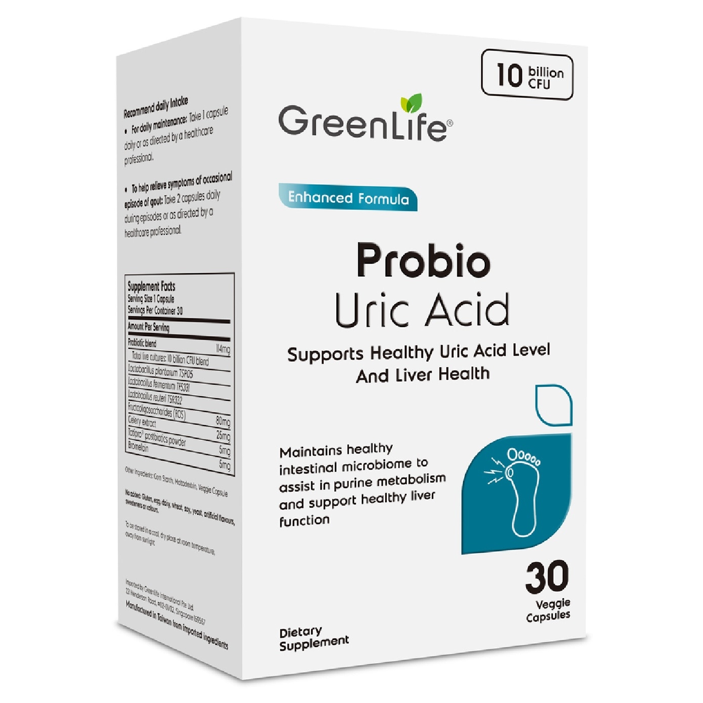 Probio Uric Acid Veggie Capsule 30s
