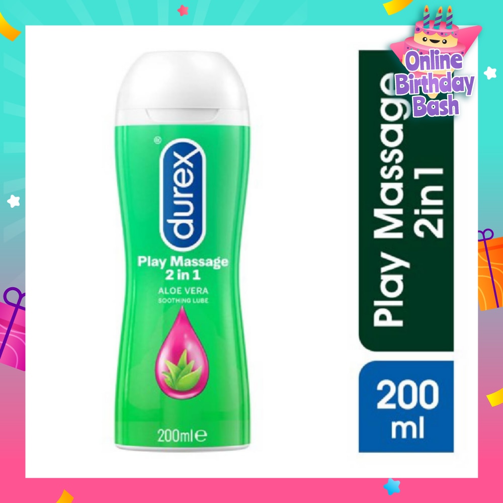 PLAY 2-in-1 Massage Gel & Lube 200ml