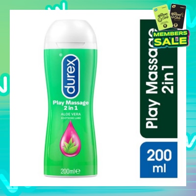 DUREX PLAY 2-in-1 Massage Gel & Lube 200ml