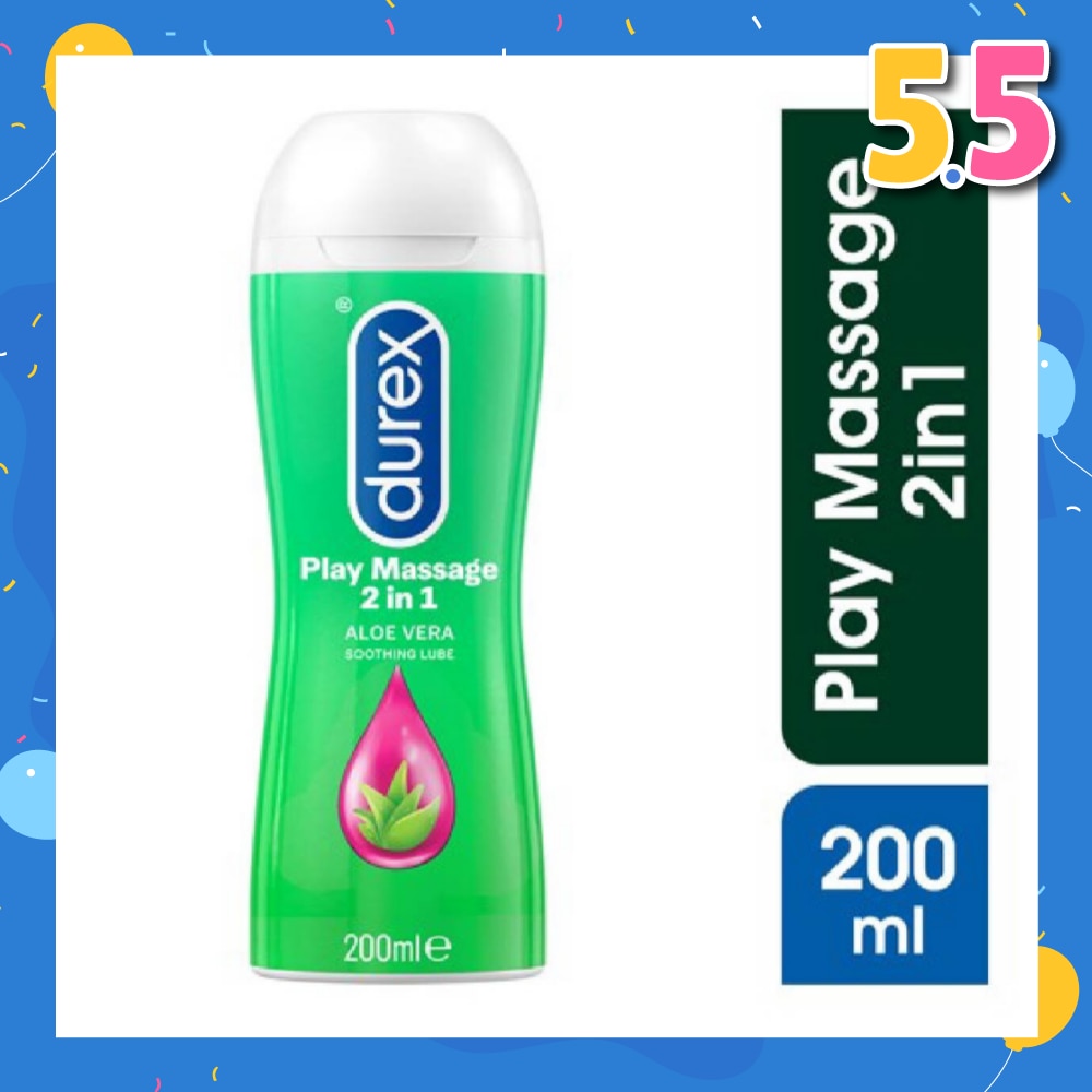 PLAY 2-in-1 Massage Gel & Lube 200ml