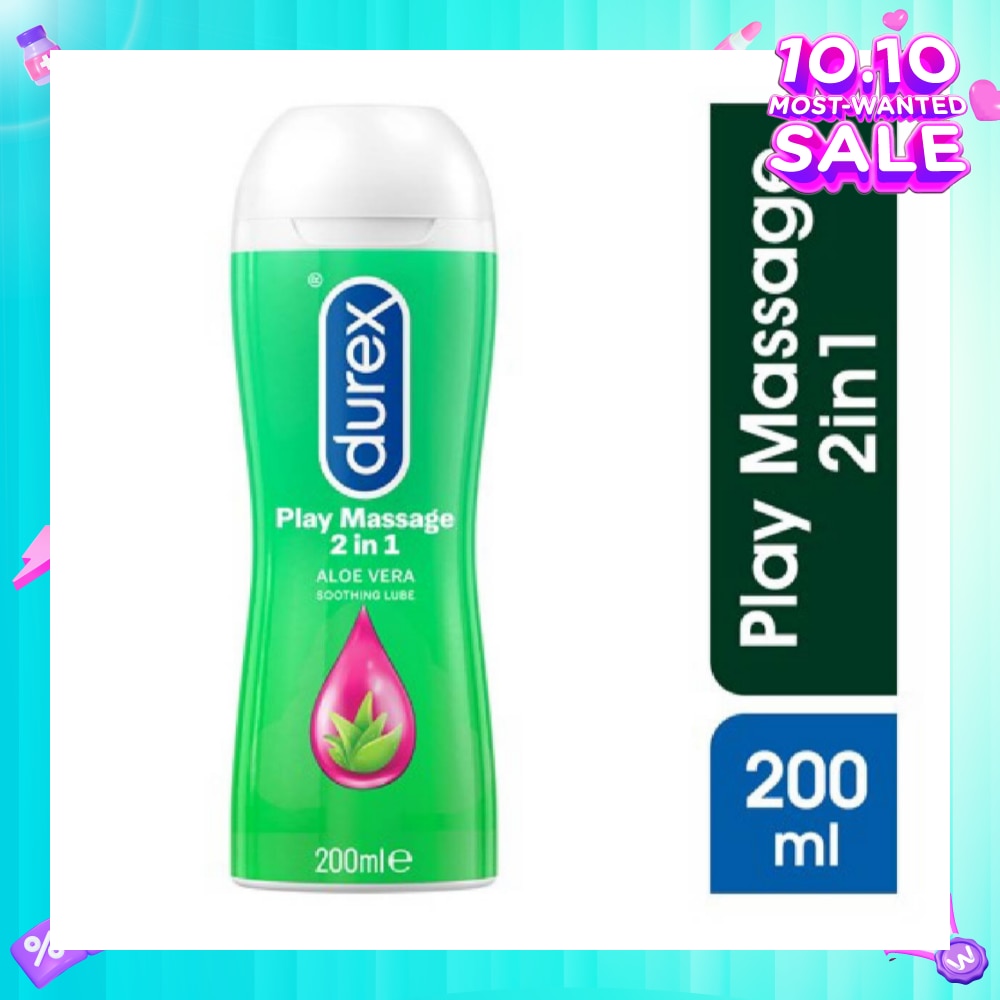 PLAY 2-in-1 Massage Gel & Lube 200ml (Expiry: Jul`2026)