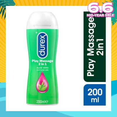 DUREX PLAY 2-in-1 Massage Gel & Lube 200ml