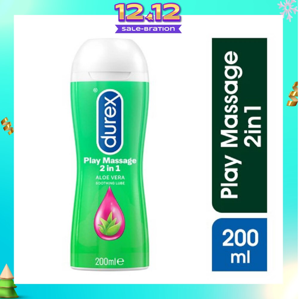 PLAY Massage Gel 2 in 1 (with Soothing Aloe Vera) 200ml (Expiry: Jul`2026)