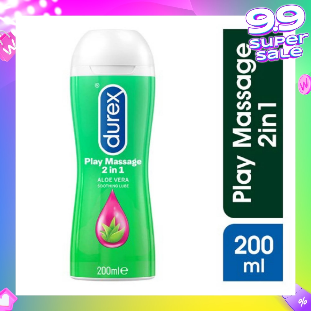 PLAY 2-in-1 Massage Gel & Lube 200ml