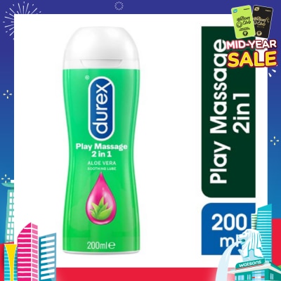 DUREX PLAY 2-in-1 Massage Gel & Lube 200ml