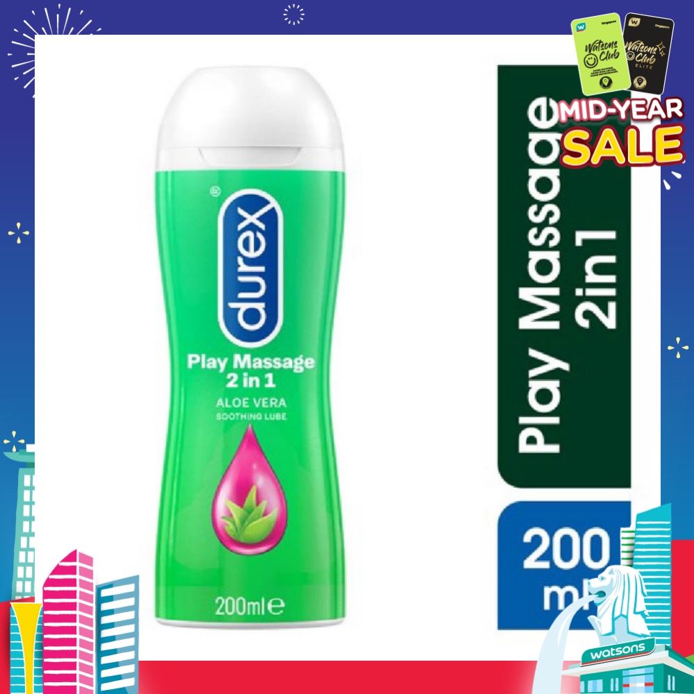 PLAY 2-in-1 Massage Gel & Lube 200ml